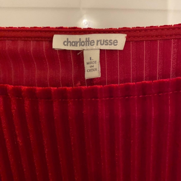Charlotterusse red dress - Picture 4 of 6